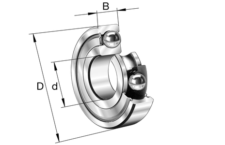 舍弗勒 FAG <strong class='am-text-danger'>6205</strong>-H-2Z-C3#E 深沟球轴承